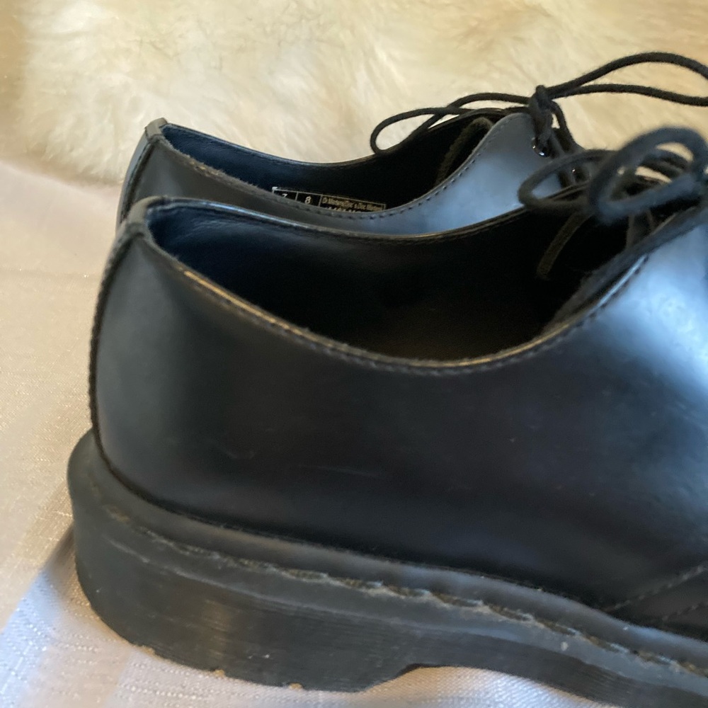 Dr. Martens 1461 Mono Smooth Leather Oxfords - Picture 6 of 8